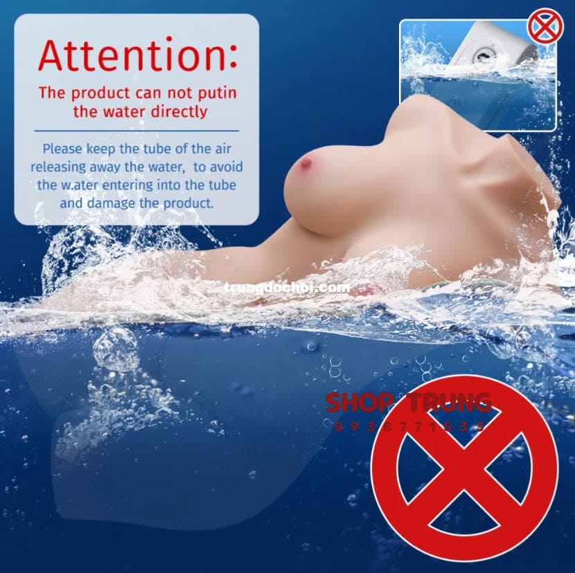 Búp bê bán thân rung hút silicon chân thật thăng hoa cực đỉnh