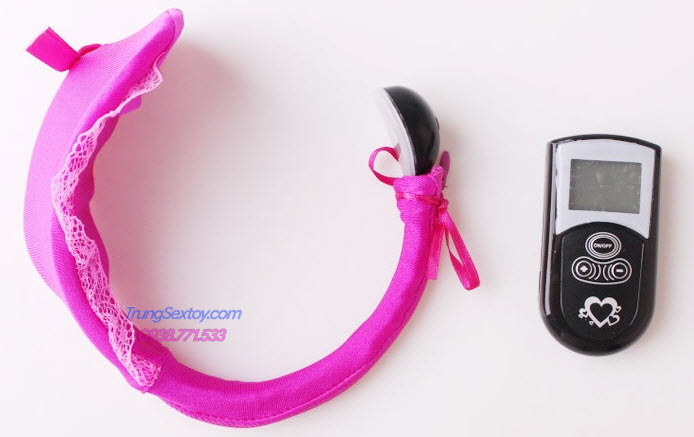 Quần lót rung điều khiển từ xa kích thích bí mật