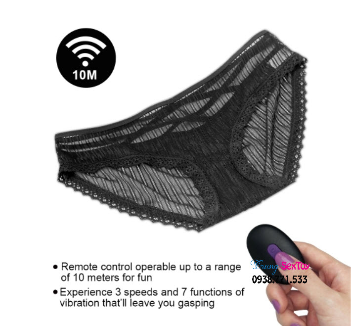 Quần lót rung không dây mini troll, kích thích đỉnh cao, cảm xúc mới