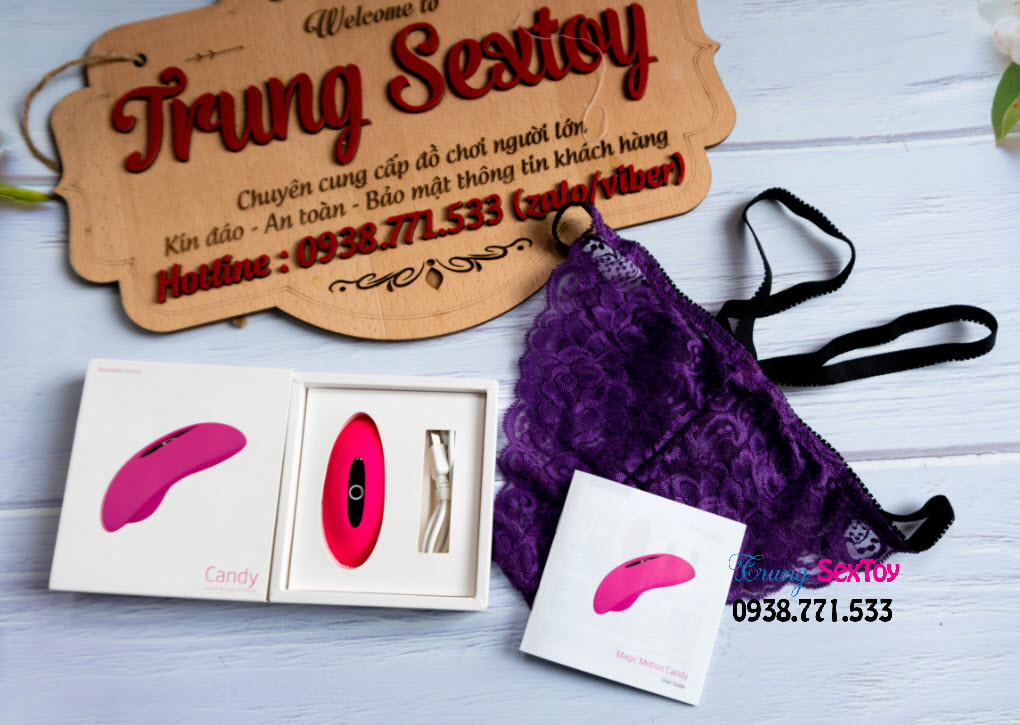 Quần chip rung nữ Candy tiện lợi kích thích đỉnh cao