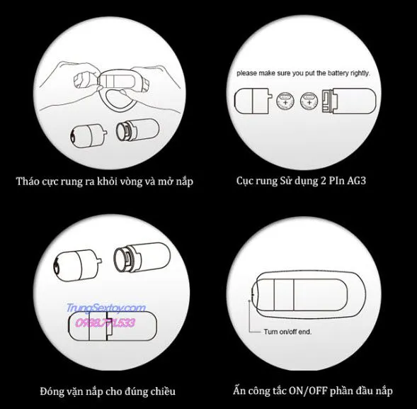 Vòng rung dương vật Nalone Ping chống xuất tinh sớm siêu mềm