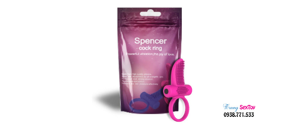 Vòng Spencer Rung Kích Thích Gai Nổi Đặc Biệt Cho Nam