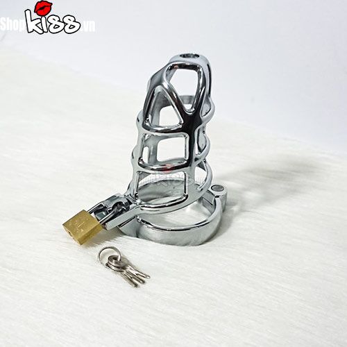 Khóa dương vật kim loại inox bền chắc kích thích cảm giác chung thủy