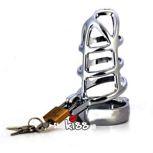 Khóa dương vật kim loại inox bền chắc kích thích cảm giác chung thủy