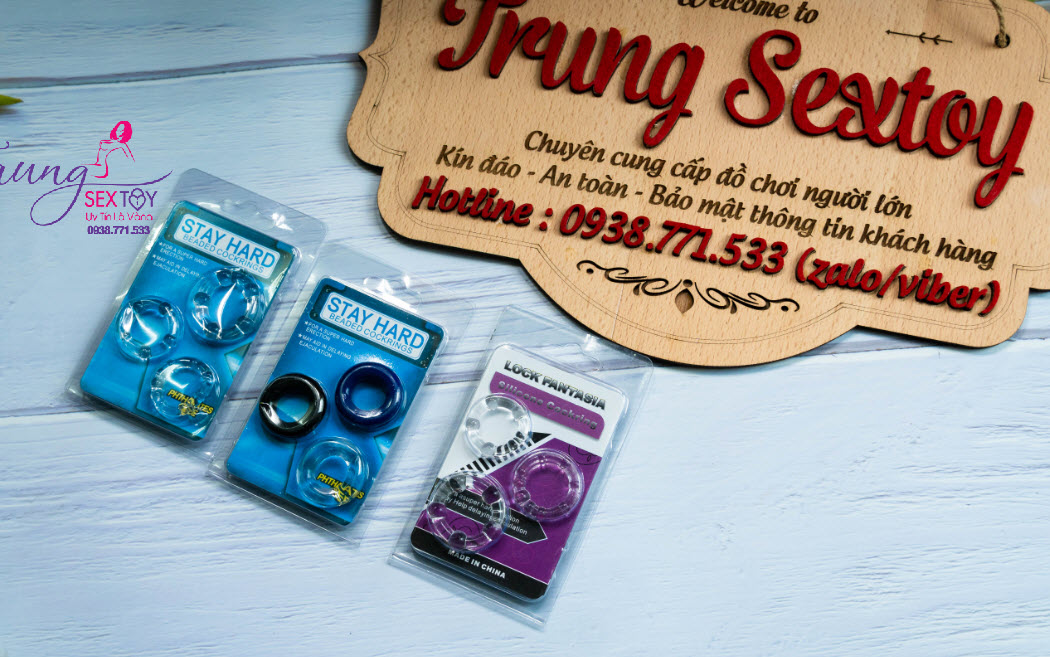 Vòng đeo cu Stay Hard hỗ trợ lâu bền tăng khoái cảm phái mạnh