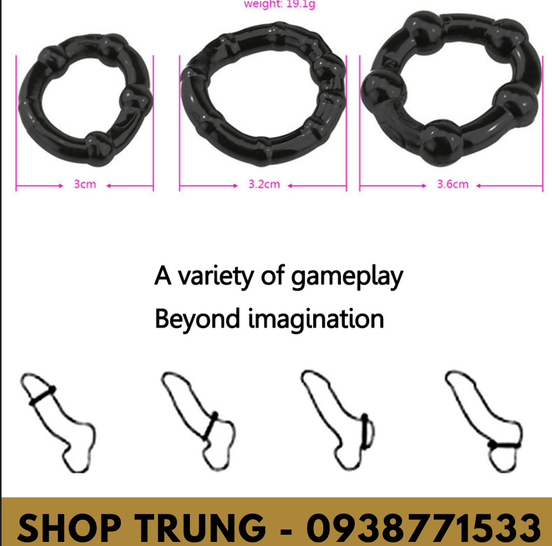 Vòng đeo cu Stay Hard hỗ trợ lâu bền tăng khoái cảm phái mạnh