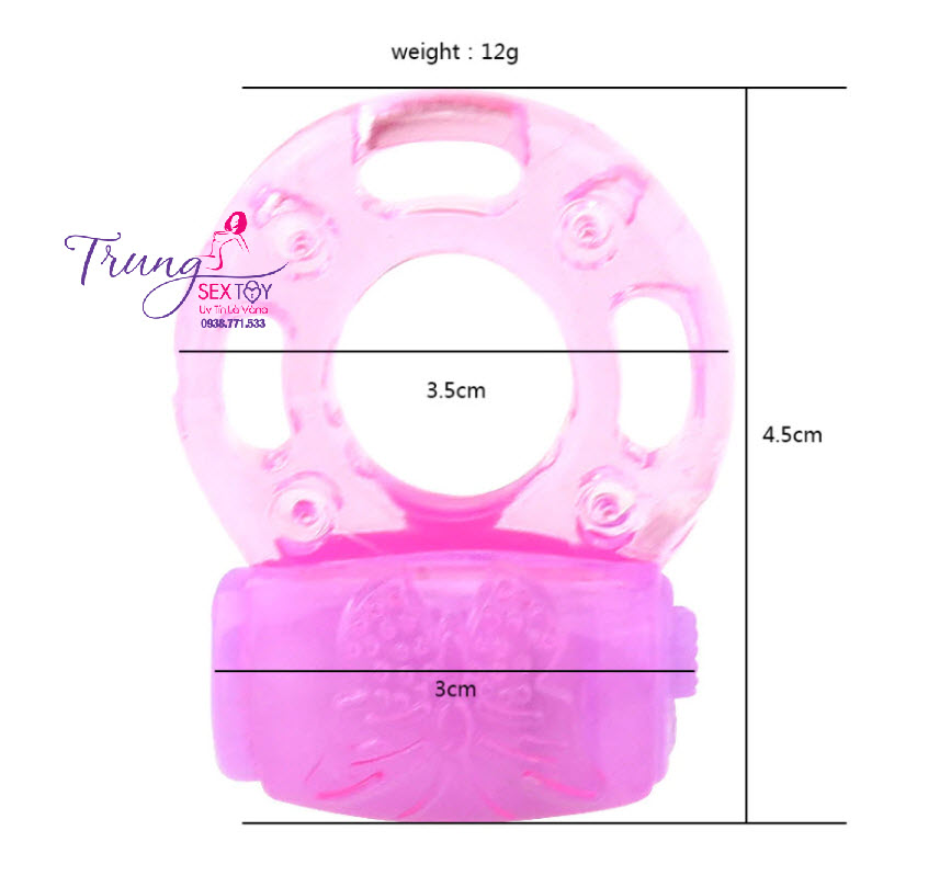 Vòng Đeo Dương Vật Rung Mạnh Kéo Dài Thời Gian Quan Hệ