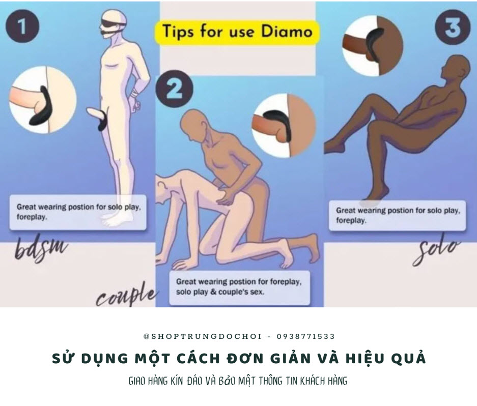 Vòng rung Lovense Diamo cao cấp Đỉnh cao khoái cảm Mua ngay