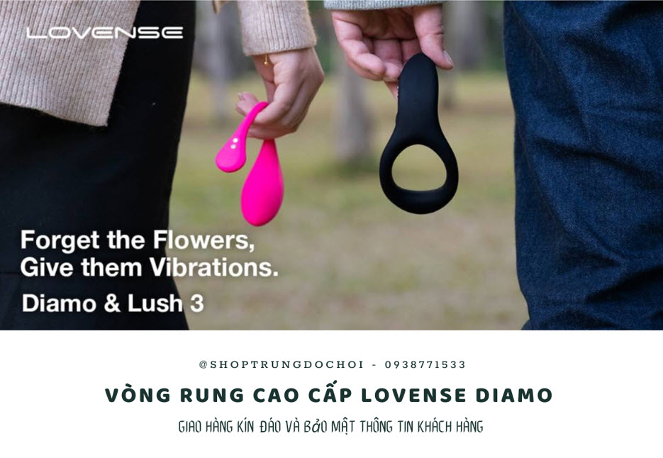 Vòng rung Lovense Diamo cao cấp Đỉnh cao khoái cảm Mua ngay