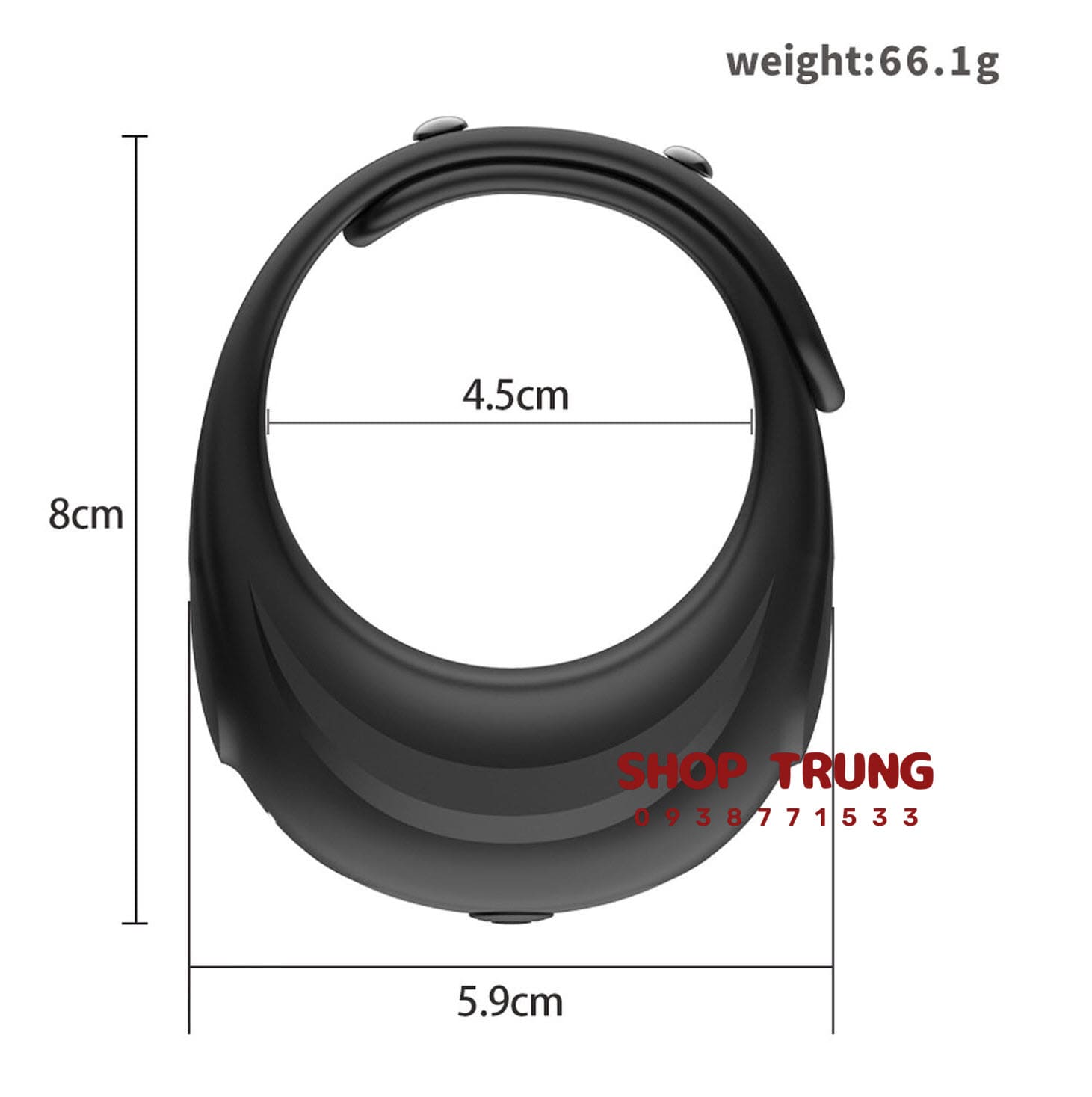 Vòng rung đeo dương vật 10 chế độ kéo dài thời gian