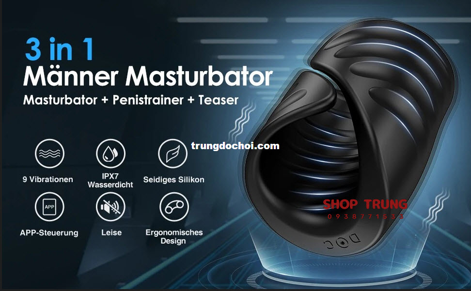 Vòng rung điều khiển từ xa qua App tăng khoái cảm nam nữ