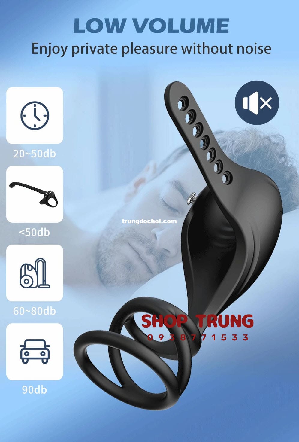 Vòng Rung Poppy 3.0 Mạnh Mẽ Kích Thích Cực Phê Siêu Bền