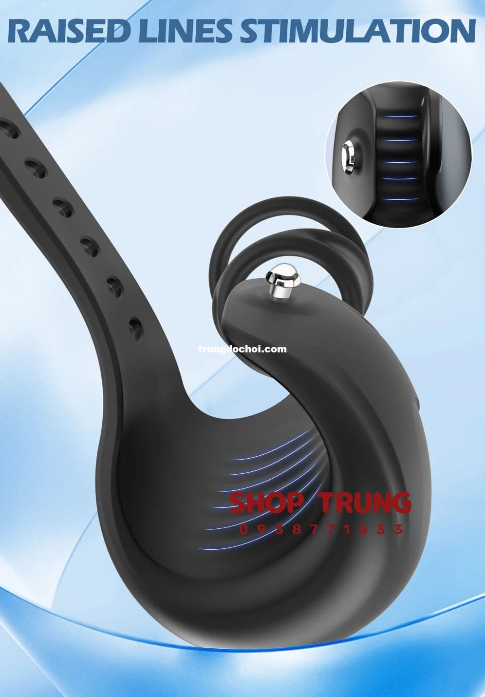 Vòng Rung Poppy 3.0 Mạnh Mẽ Kích Thích Cực Phê Siêu Bền