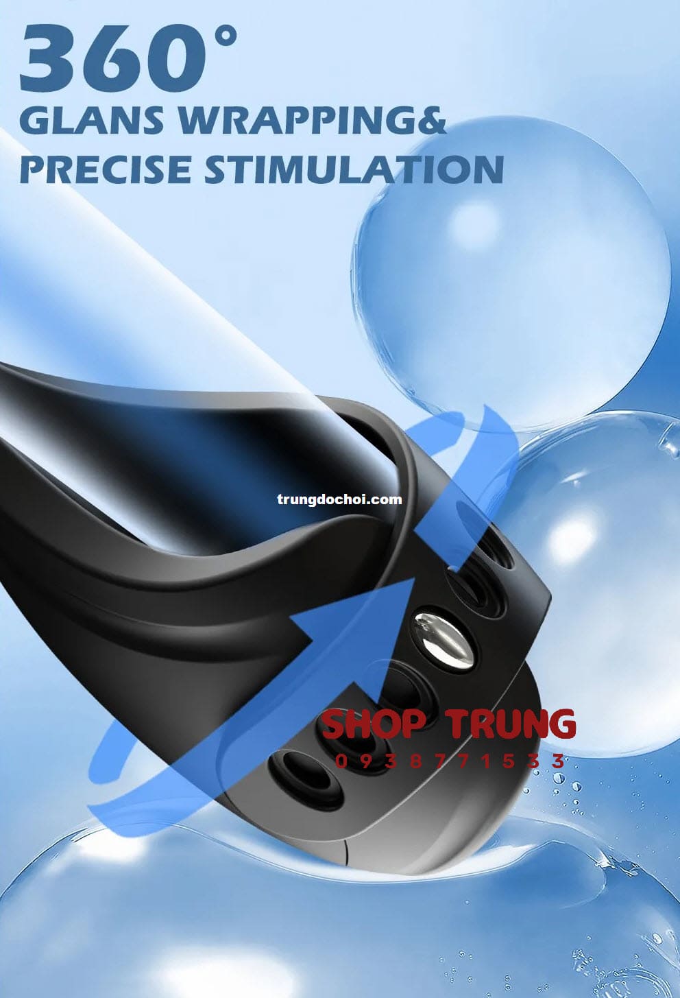 Vòng Rung Poppy 3.0 Mạnh Mẽ Kích Thích Cực Phê Siêu Bền