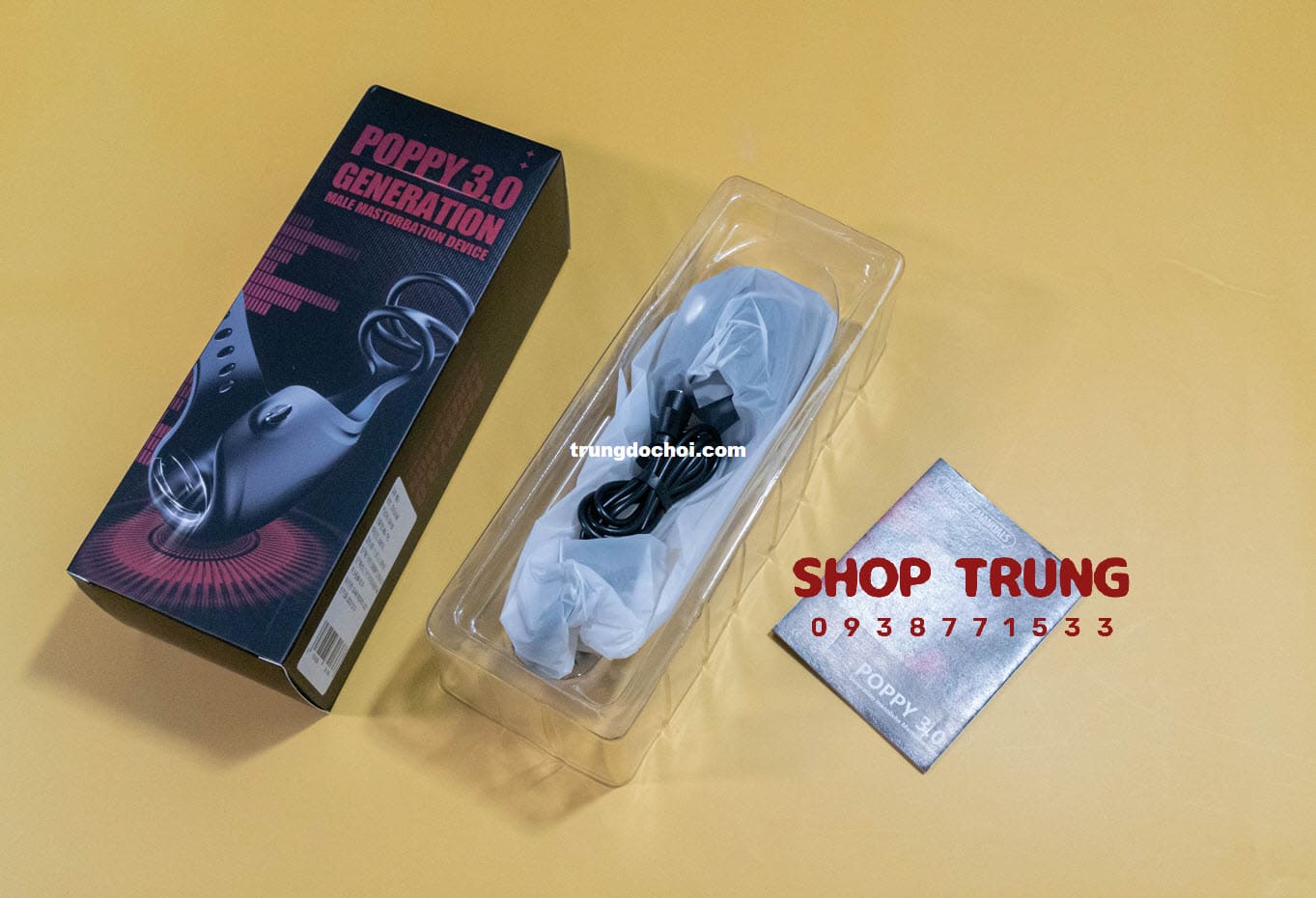 Vòng Rung Poppy 3.0 Mạnh Mẽ Kích Thích Cực Phê Siêu Bền