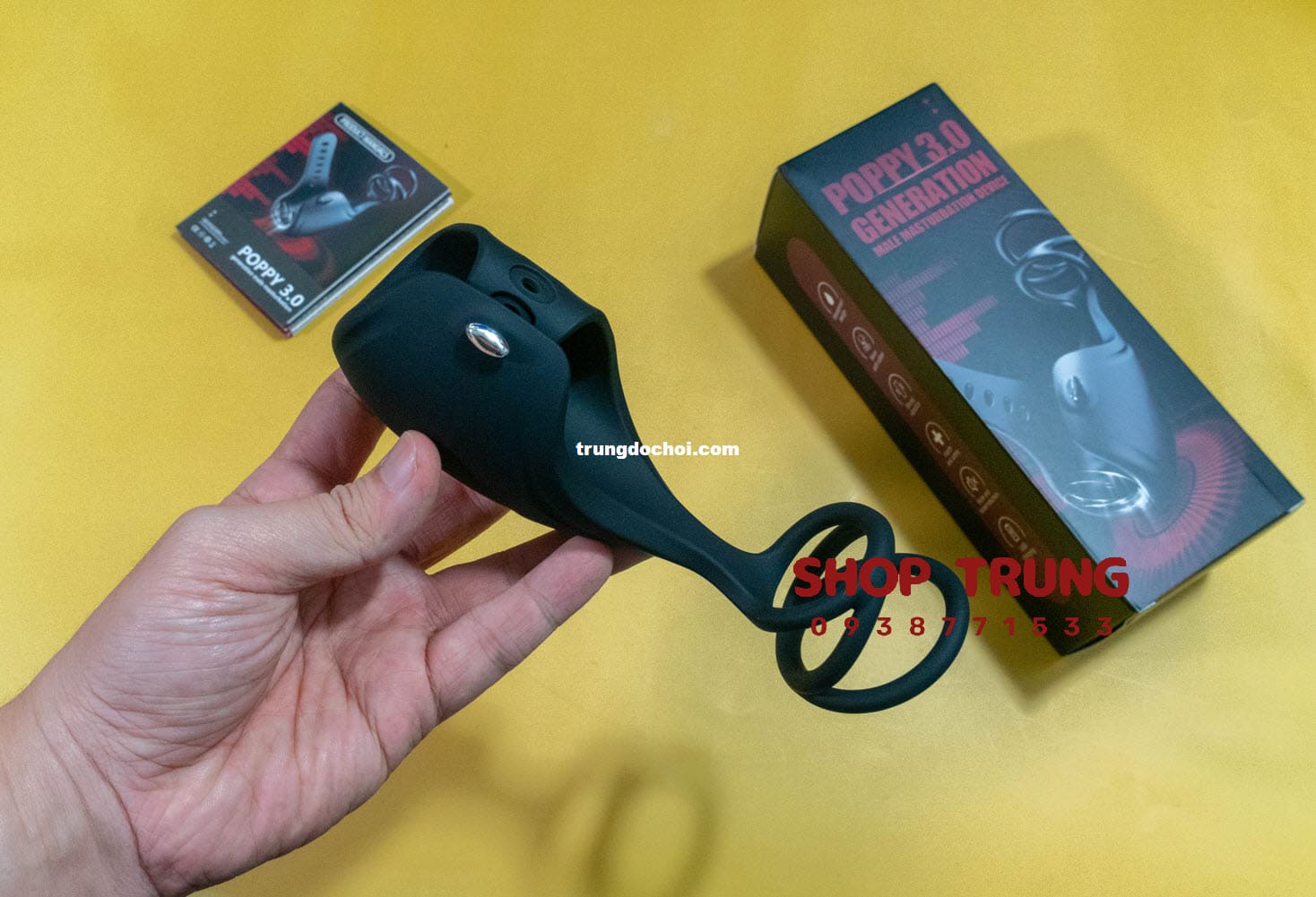 Vòng Rung Poppy 3.0 Mạnh Mẽ Kích Thích Cực Phê Siêu Bền