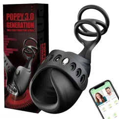 Vòng rung Poppy 3.0 thế hệ mới đa năng cực phê chống xuất tinh 