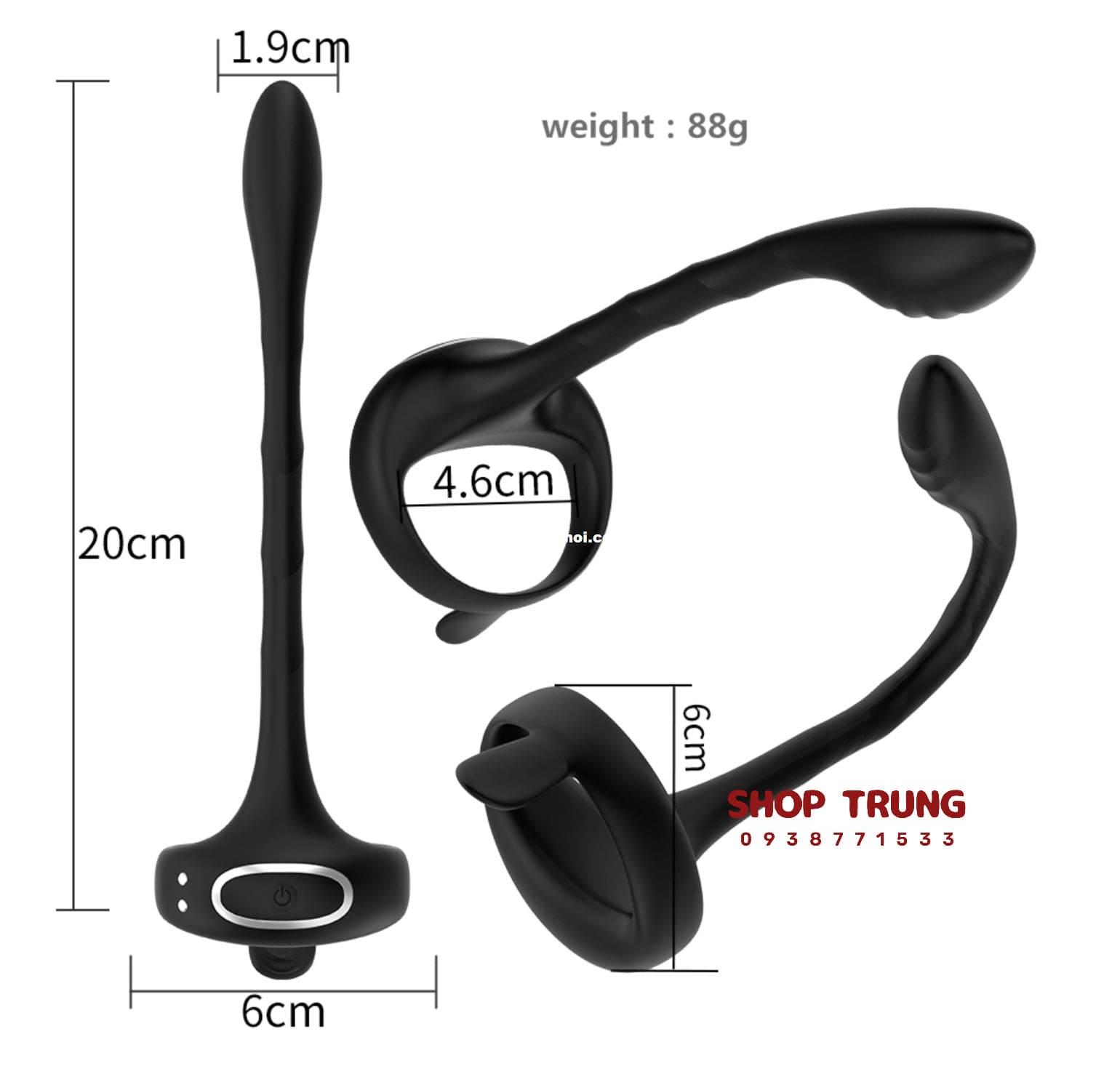 Vòng rung dương vật kích thích cực đỉnh tăng khoái cảm