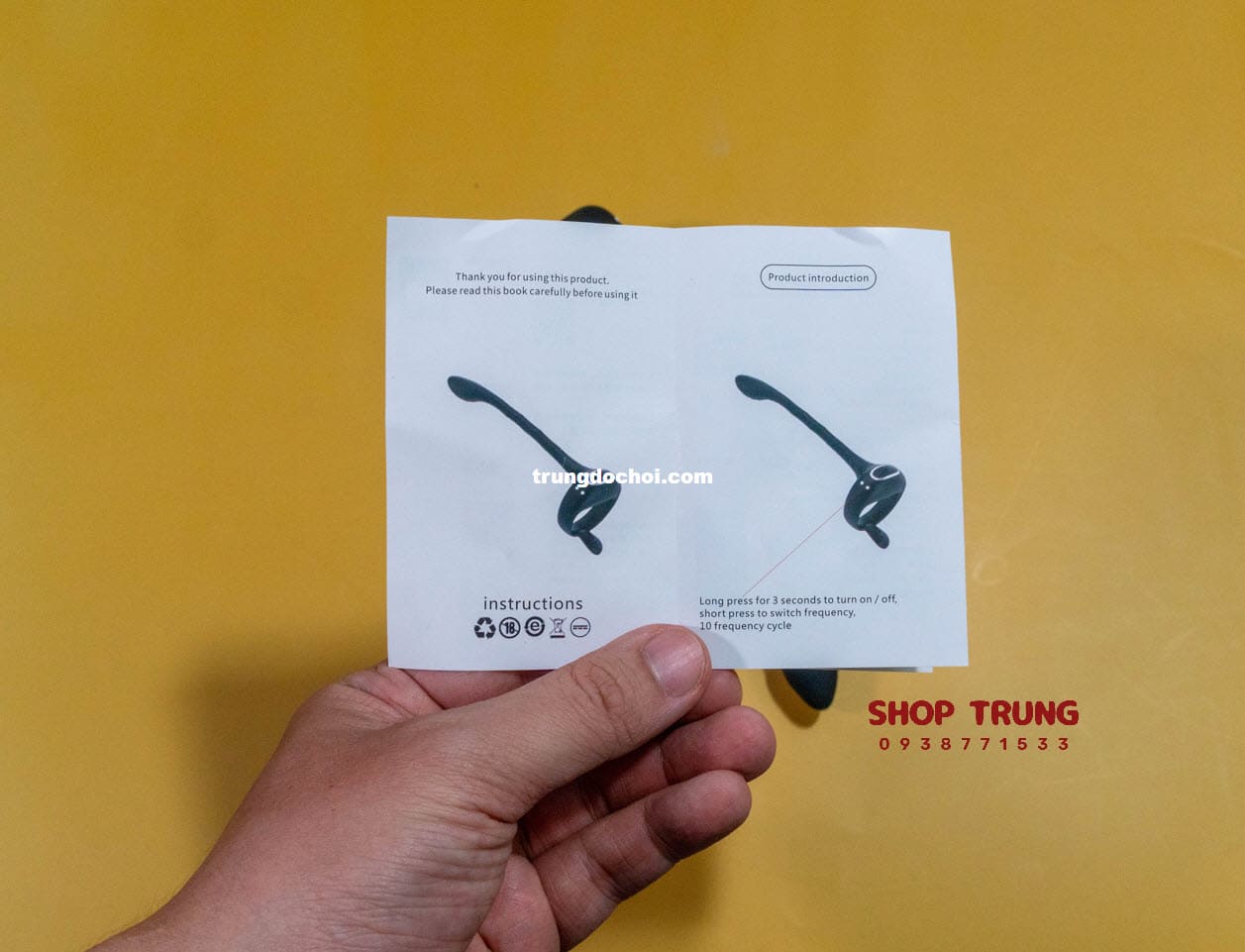 Vòng rung dương vật kích thích cực đỉnh tăng khoái cảm