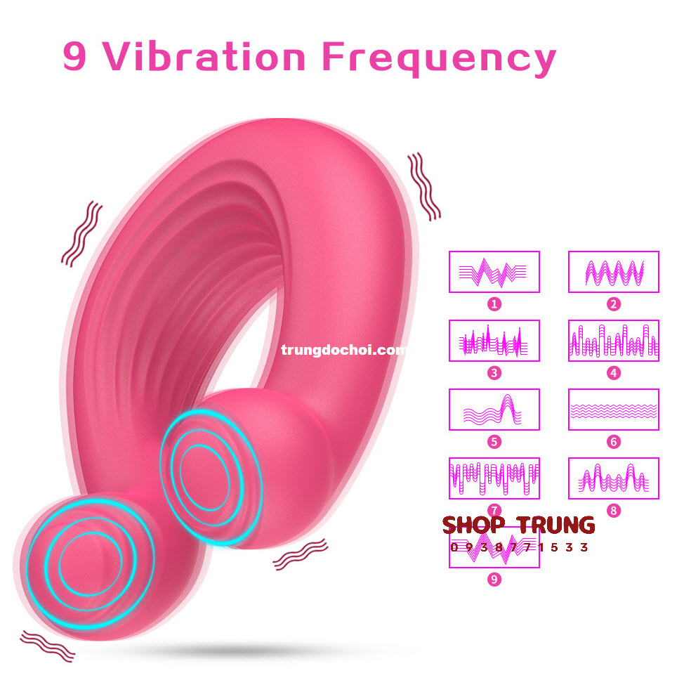 Nhẫn rung điều khiển app tăng khoái cảm cặp đôi