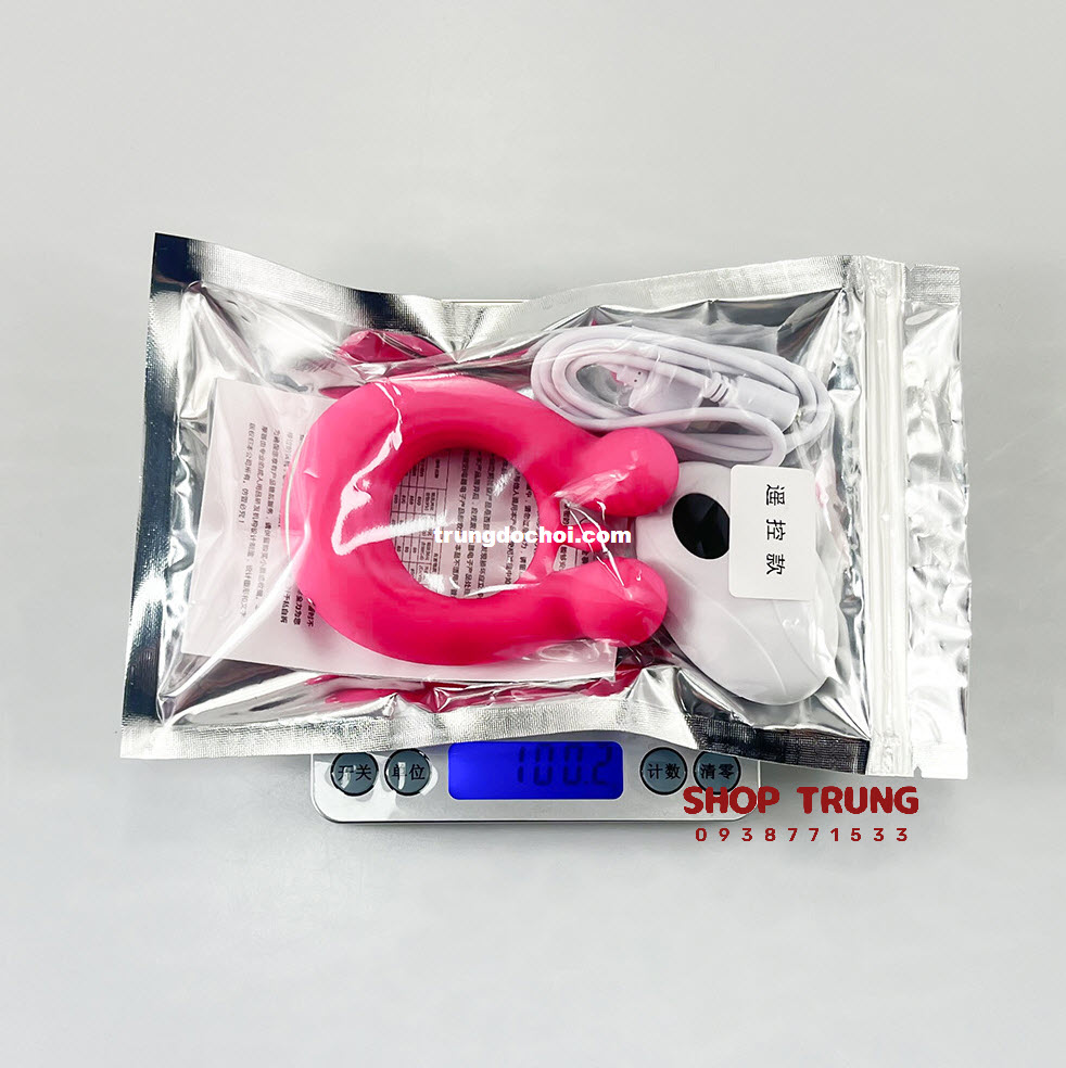Nhẫn rung điều khiển app tăng khoái cảm cặp đôi