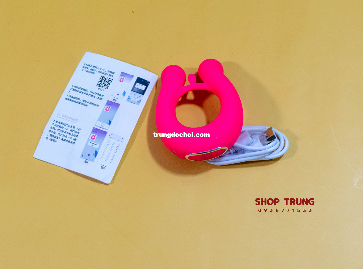 Nhẫn rung điều khiển từ xa qua app sành điệu kích thích