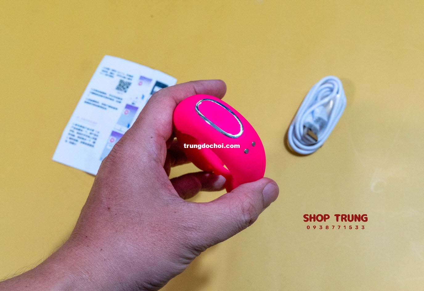 Nhẫn rung điều khiển từ xa qua app sành điệu kích thích