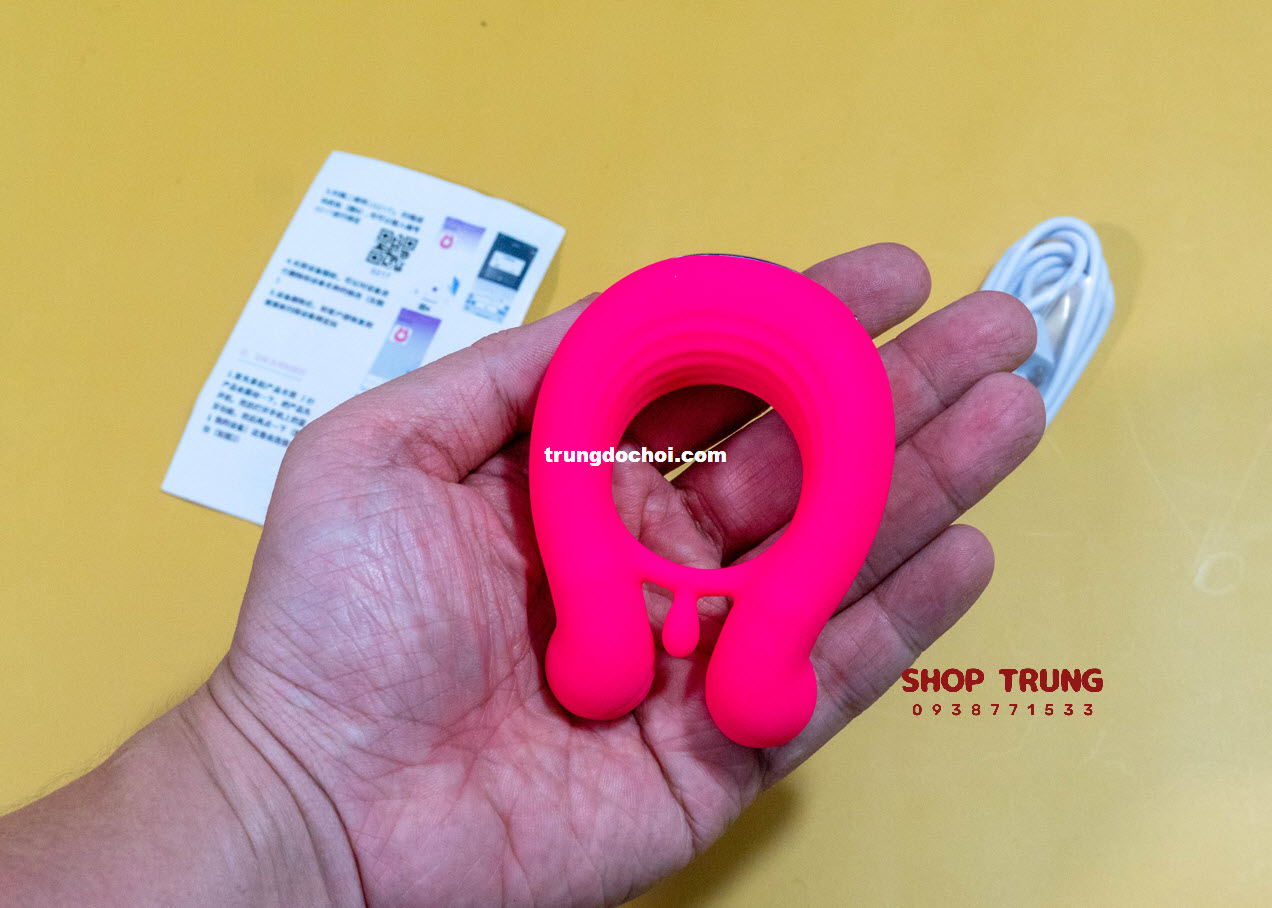 Nhẫn rung điều khiển từ xa qua app sành điệu kích thích