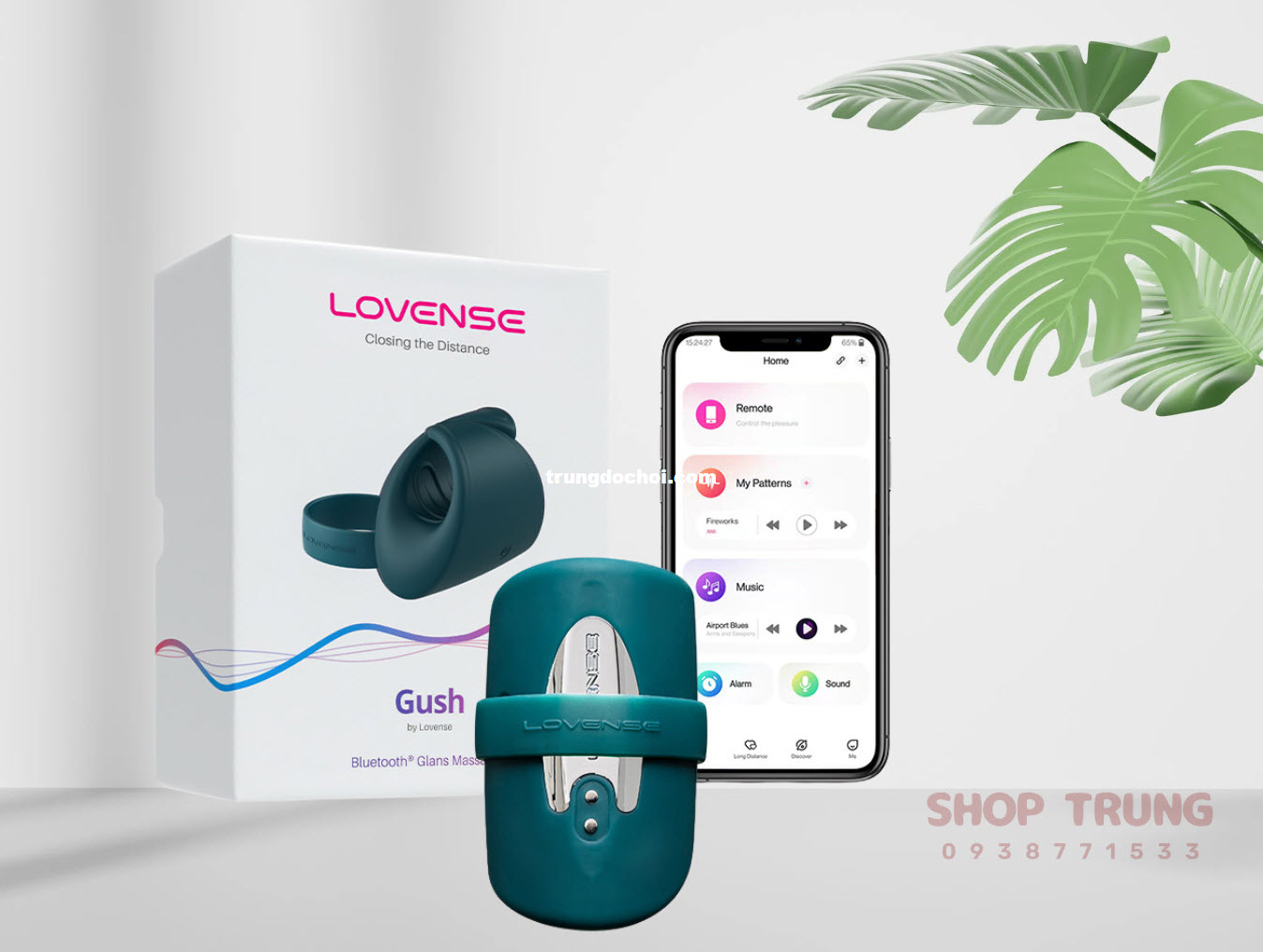 Lovense Gush – Trải Nghiệm Mạnh Mẽ Kích Thích Đam Mê