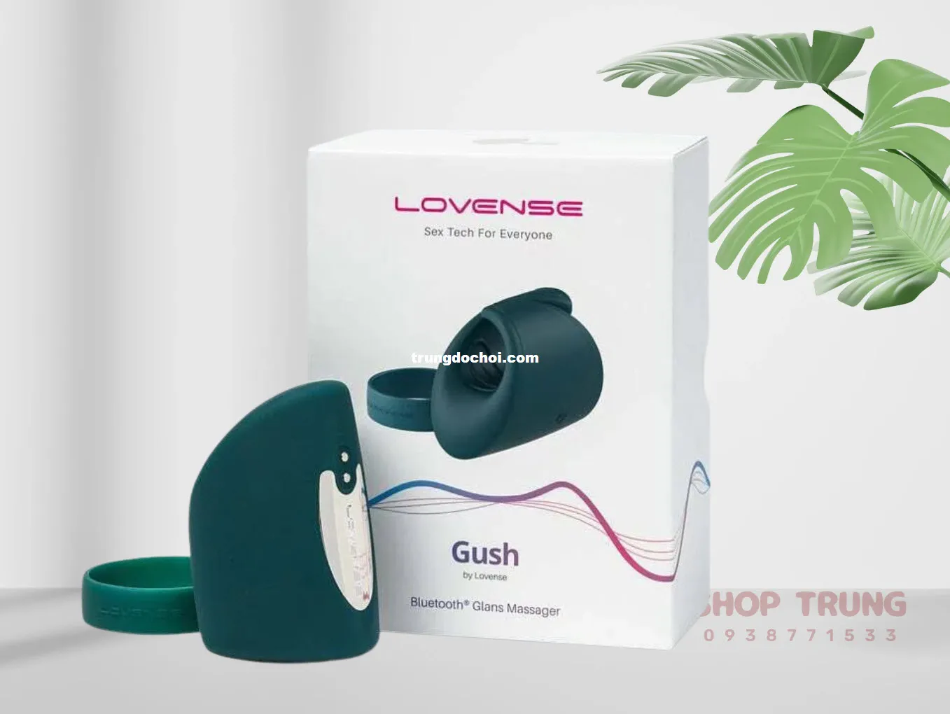 Lovense Gush rung điều khiển qua điện thoại siêu thú vị
