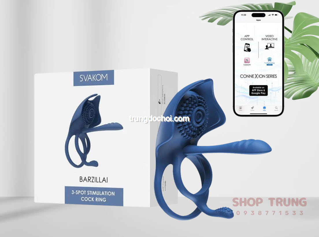 Vòng Rung Svakom Barzillai Sục Sôi Tình Yêu Chất Lượng Cao Vòng Rung Svakom Barzillai Sục Sôi Tình Yêu Chất Lượng Cao