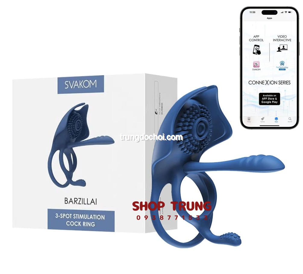 Vòng Rung Svakom Barzillai Sục Sôi Tình Yêu Chất Lượng Cao Vòng Rung Svakom Barzillai Sục Sôi Tình Yêu Chất Lượng Cao