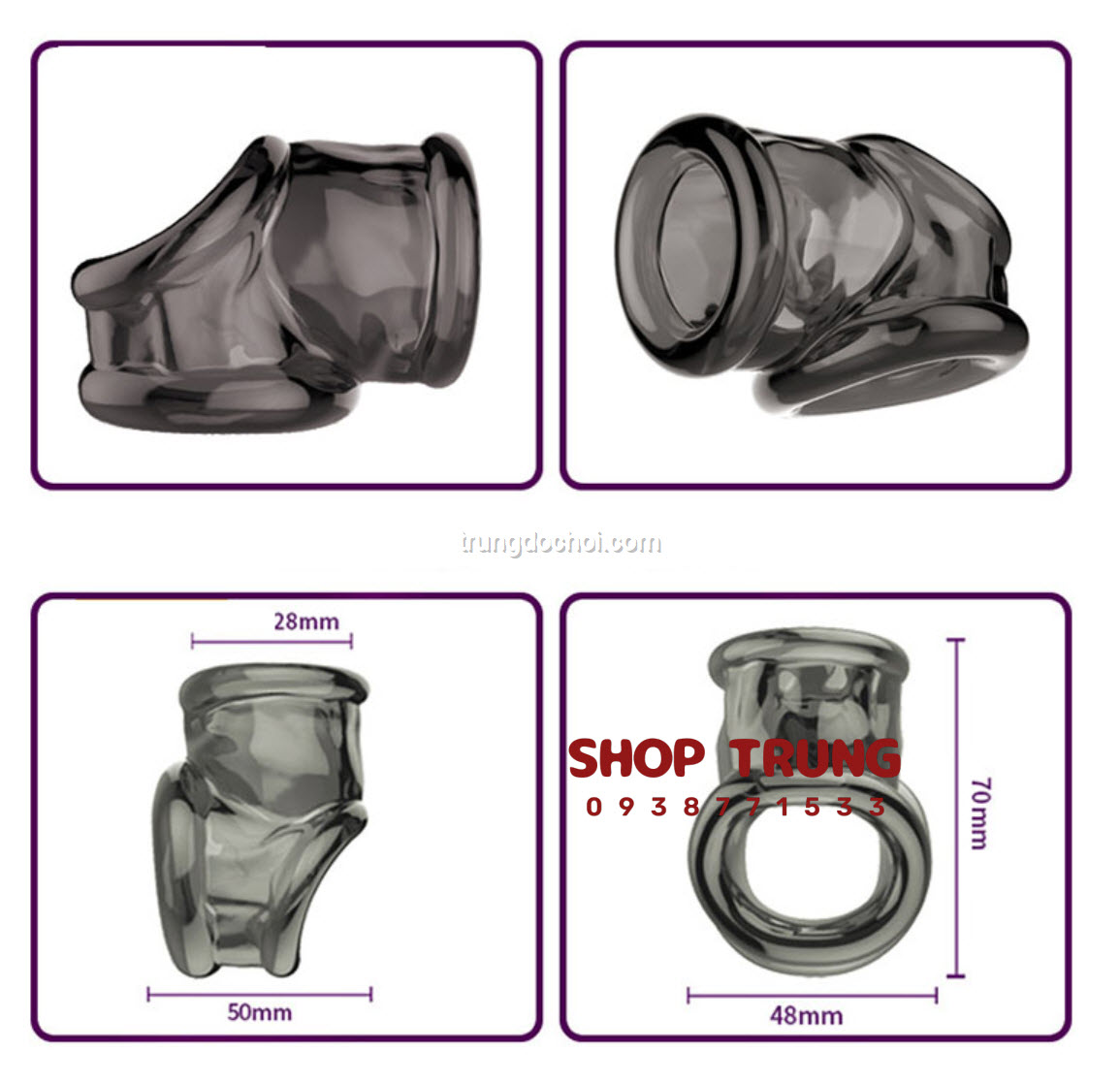 Đại lý Vòng Đeo Dương Vật Silicone Tăng Cương Cứng Kéo Dài Cuộc Yêu  chính hãng