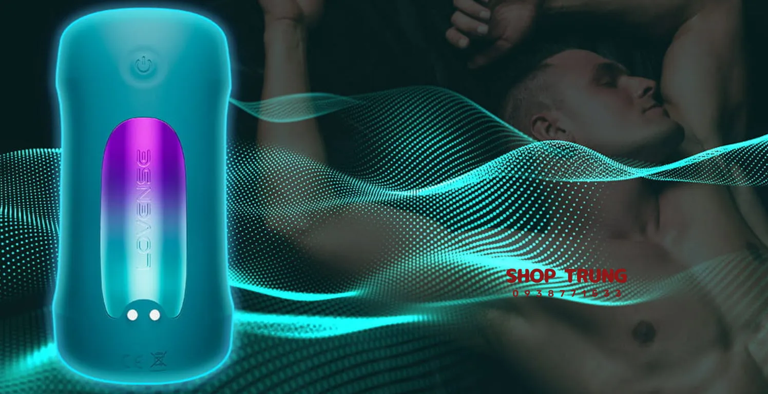 Vòng đeo dương vật Lovense Gush 2 điều khiển app rung mạnh nhiều chế độ