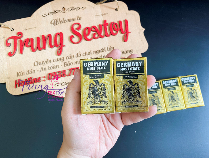 Thông tin Lên đỉnh làm chủ sức mạnh phái nam với GERMANY MUST STATE nhập khẩu Thông tin Lên đỉnh làm chủ sức mạnh phái nam với GERMANY MUST STATE nhập khẩu