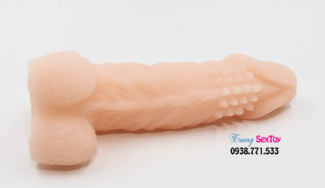 Bao Cao Su Tăng Kích Thước Đôn Dên Silicon Mềm Mịn Thăng Hoa
