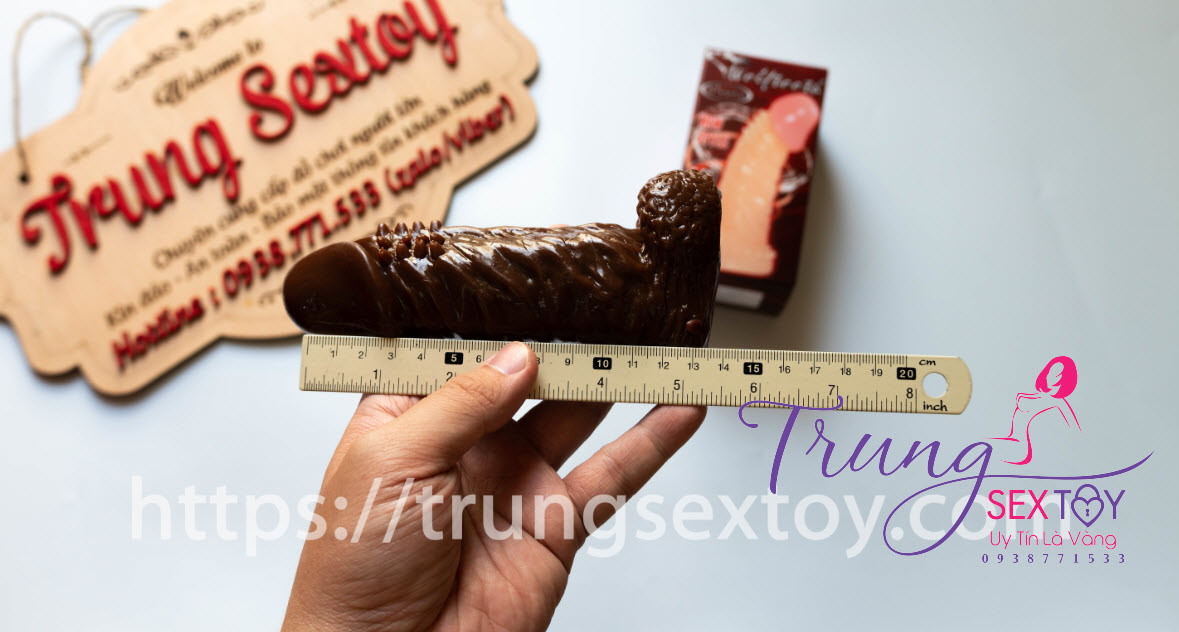 Bao Cao Su Tăng Kích Thước Đôn Dên Silicon Mềm Mịn Thăng Hoa