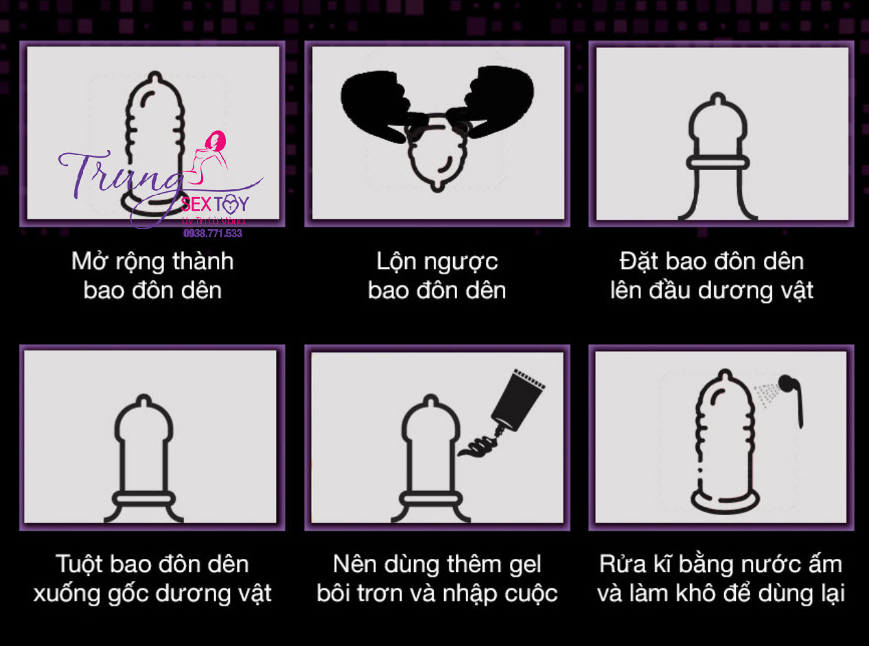 Bao Cao Su Brave Man Rung Hai Nhánh Kích Thích Tăng Khoái Cảm