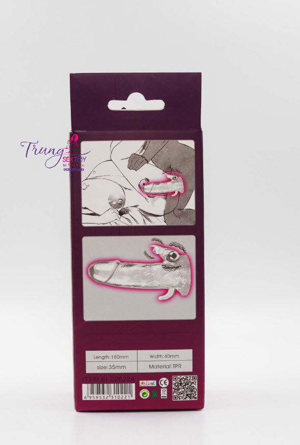 Bao Cao Su Brave Man Rung Hai Nhánh Kích Thích Tăng Khoái Cảm