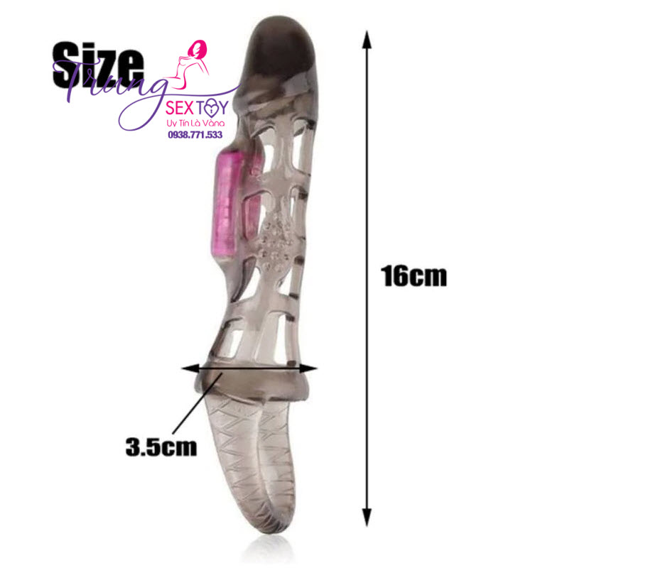 Vibrating Sized-Up Condom Perfect Solution For Better Sex