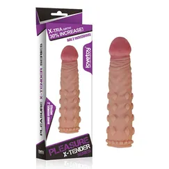 Bao cao su đôn dên LoveToy X-Tender gai silicon tăng 3cm