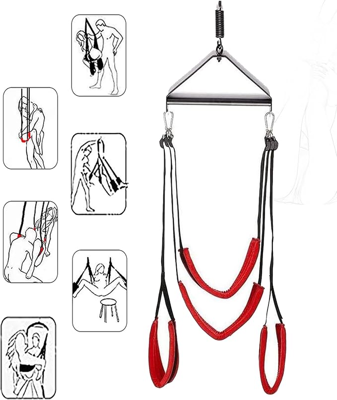 Hanging Sex Swing Durable Metal Soft Padding