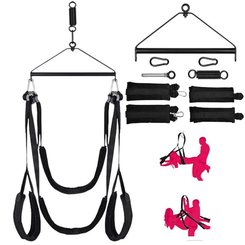 Hanging Sex Swing Durable Metal Soft Padding