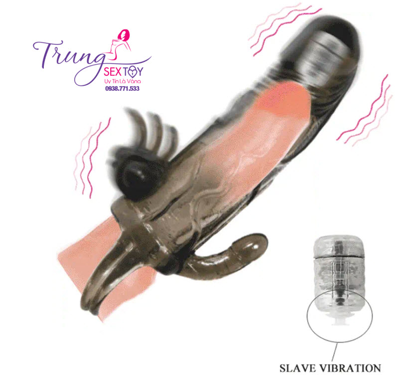 Bao cao su rung hai đầu cực mạnh tăng kích thước thăng hoa Bao cao su rung hai đầu cực mạnh tăng kích thước thăng hoa