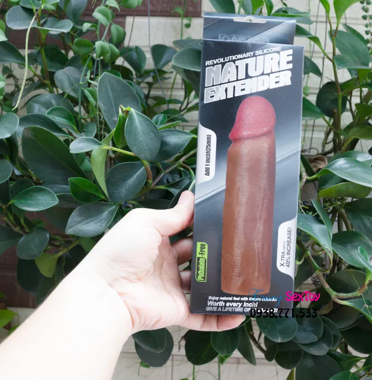 Bao cao su Lovetoy Nature đôn dên silicon tăng kích thước an toàn