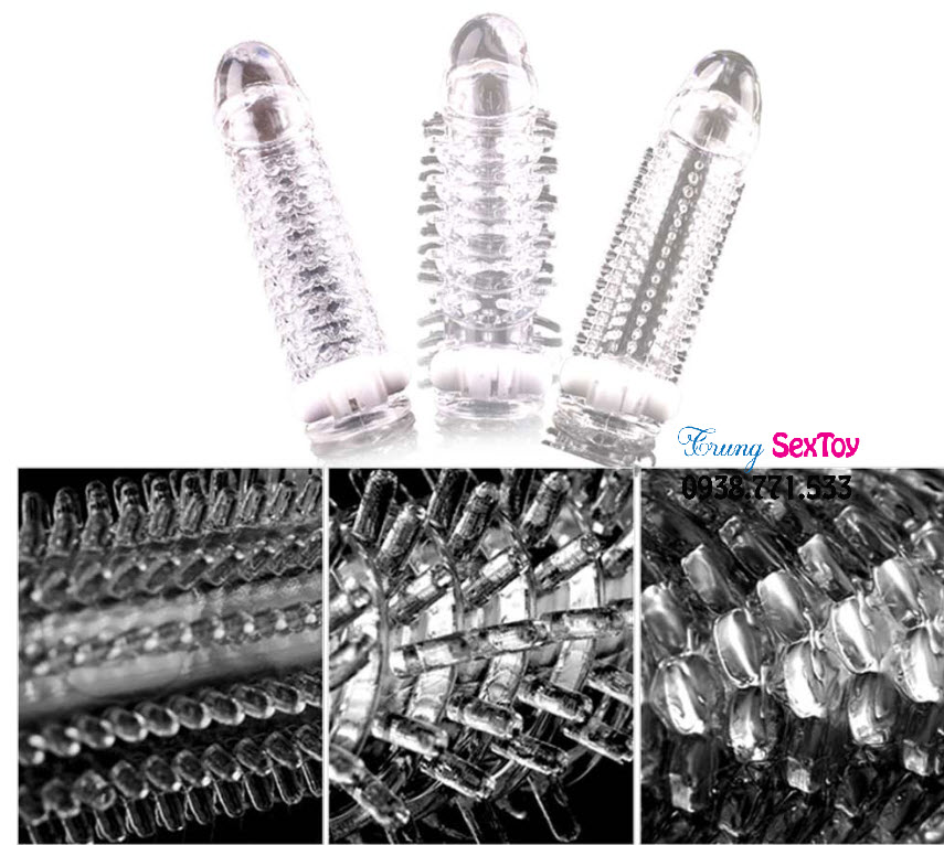 Bao cao su Đôn Dên vảy cá rung kích thích cực phê sextoy hot