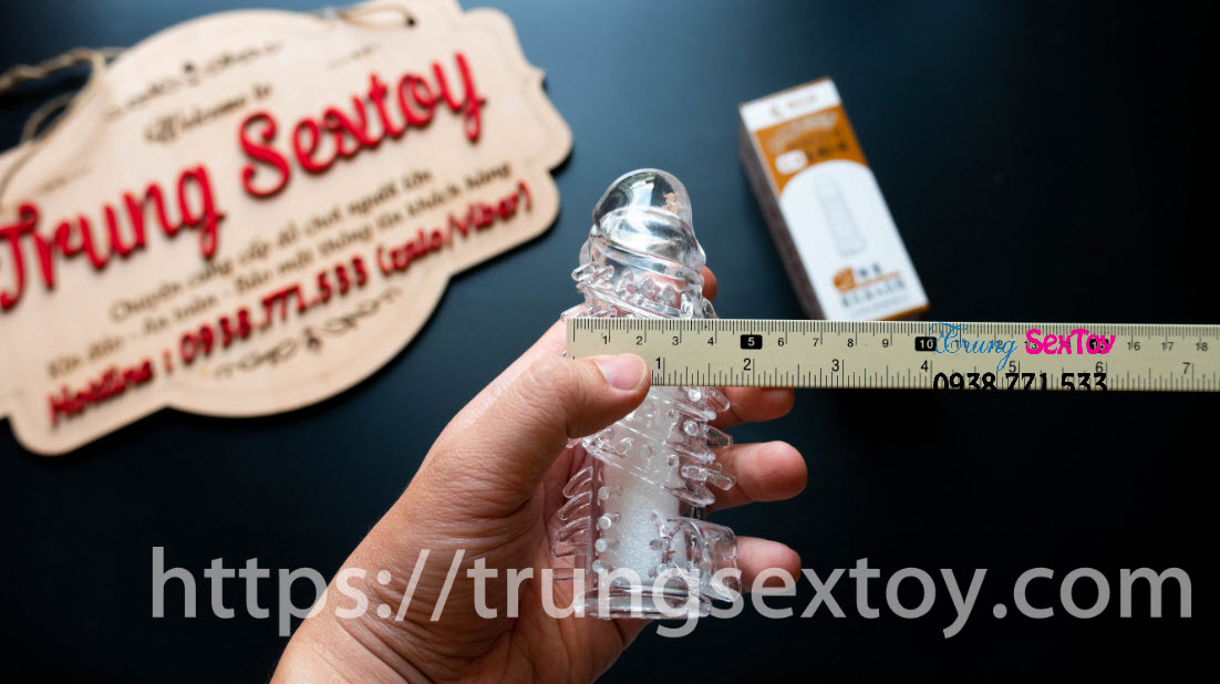 Textured Ribbed Penis Sleeve for Maximum Pleasure, Tight Fit