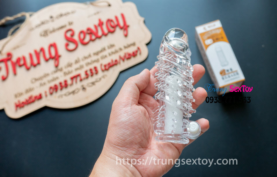 Textured Ribbed Penis Sleeve for Maximum Pleasure, Tight Fit