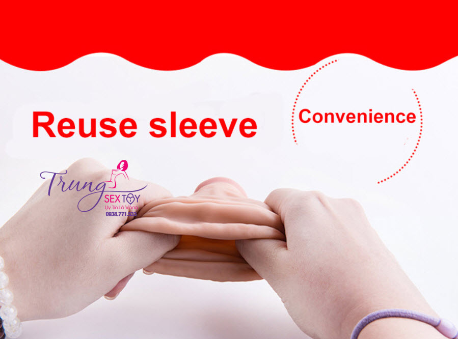Bao cao su tăng kích thước siêu thật Maxman chính hãng Mỹ bảo vệ hiệu quả