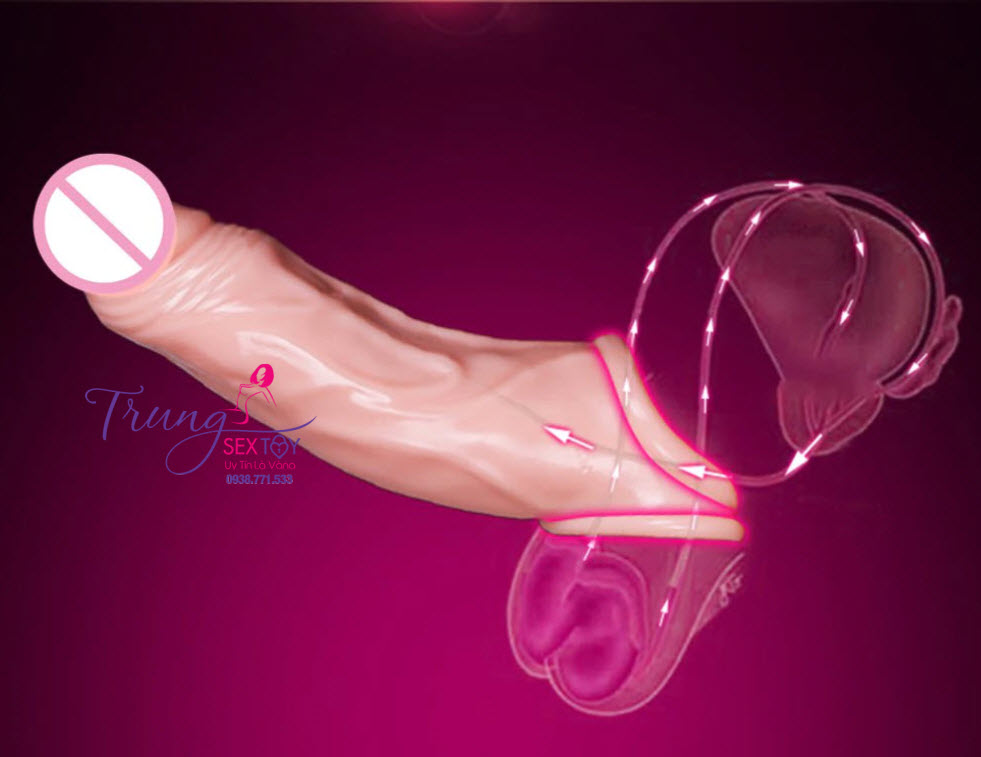 Silicone Penis Enlargement Delay Condom Double Layer Lasting
